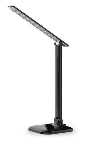 Настільна світлодіодна лампа SCHOOL 10 Ват чорна LEDium